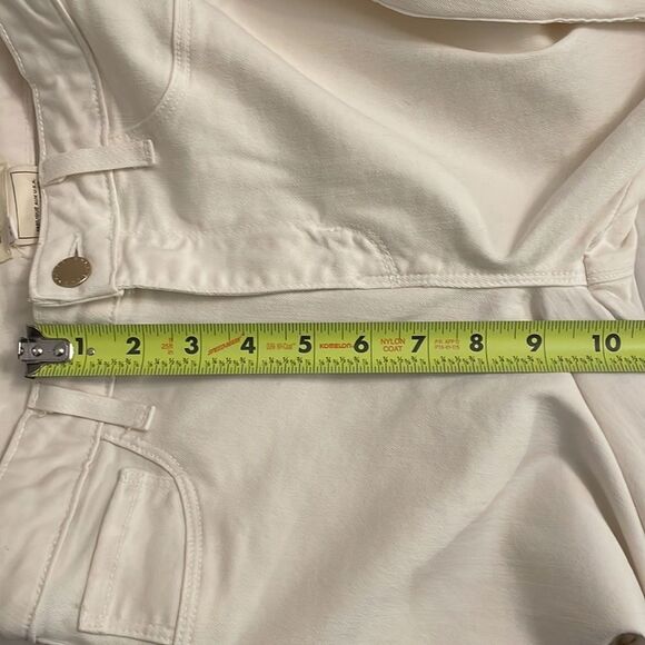 L'Agence Margot Jeans Womens 27 Vintage White High Rise Skinny Velvet Stripe - Picture 7 of 14